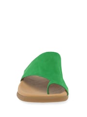 Gabor Green Lanzarote Suede Basic Sandal - Image 5 of 5