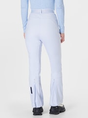 Sweaty Betty Blue Power High Waist Sculpting Salopettes Snowsuit - Image 4 of 9