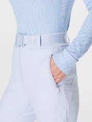 Sweaty Betty Blue Power High Waist Sculpting Salopettes Snowsuit - Image 5 of 9