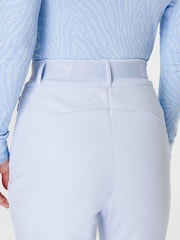 Sweaty Betty Blue Power High Waist Sculpting Salopettes Snowsuit - Image 6 of 9