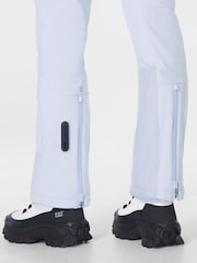 Sweaty Betty Blue Power High Waist Sculpting Salopettes Snowsuit - Image 7 of 9