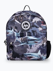 Hype. Kids Grey Mech Sharks Iconic Backpack - Bild 1 von 5