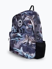 Hype. Kids Grey Mech Sharks Iconic Backpack - Bild 2 von 5