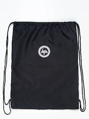 Hype. Crest Drawstring Black Bag - Image 1 of 5