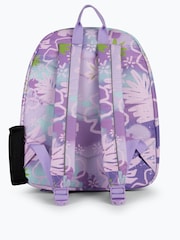 Hype. Kids Purple Floral Print Doodle Iconic Backpack - Image 5 of 5