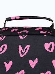 Hype. Unisex Scribble Hearts Black Lunch Bag - Image 6 of 6