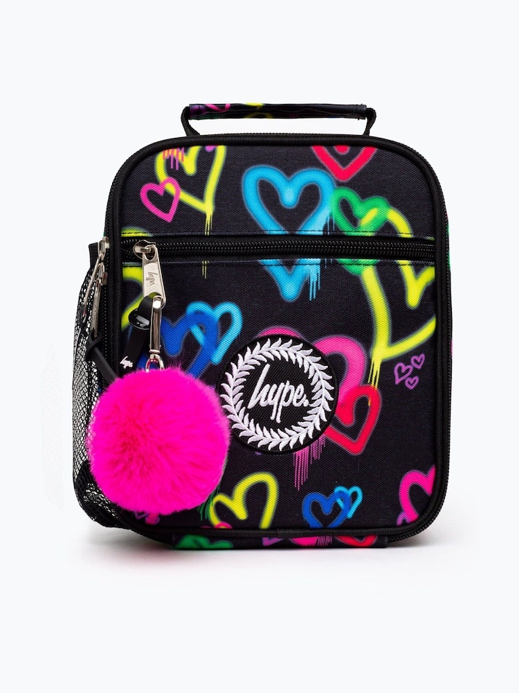Hype. Graffiti Herat Black Lunch Box - Image 1 of 5 Hype. Graffiti Herat Black Lunch Box - Image 1 of 5