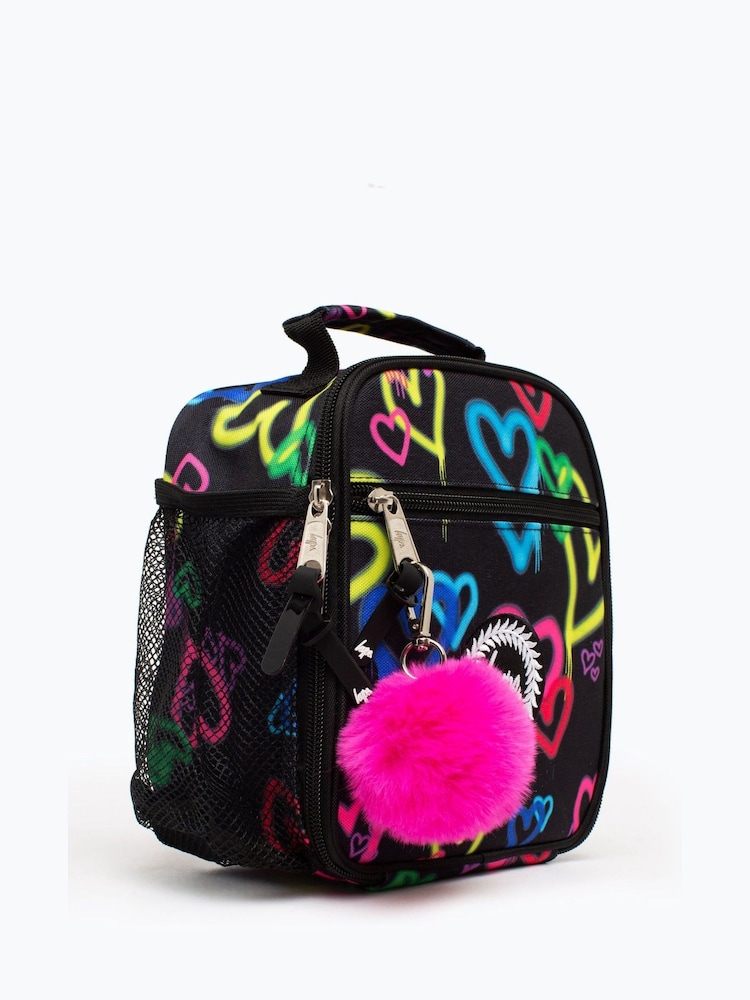 Hype. Graffiti Herat Black Lunch Box - Image 2 of 5 Hype. Graffiti Herat Black Lunch Box - Image 2 of 5