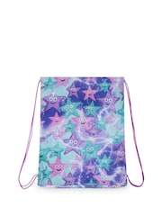 Hype. Kids Purple Starfish Drawstring Bag - Image 2 of 4