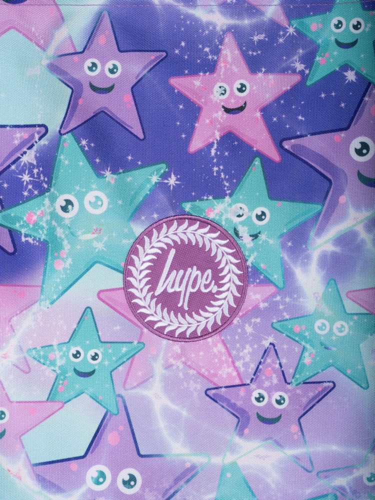 Hype. Kids Purple Starfish Drawstring Bag - Image 4 of 4