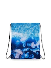Hype. Kids Blue Jellyfish Drawstring Bag - Imagen 2 de 5