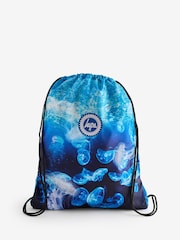 Hype. Kids Blue Jellyfish Drawstring Bag - Imagen 4 de 5