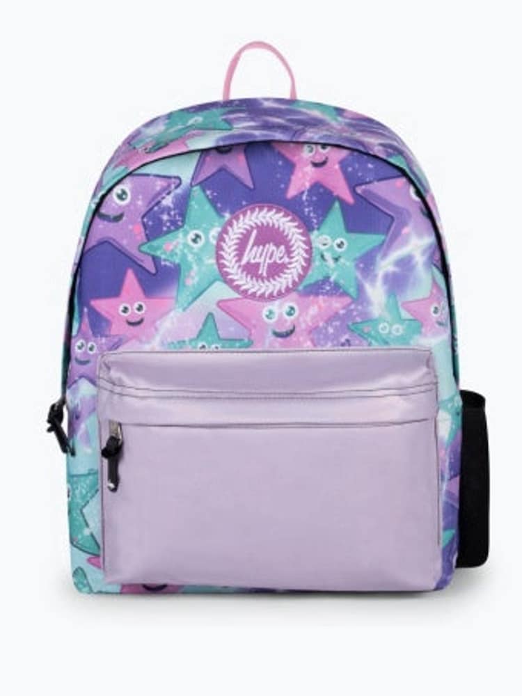 Hype. Kids Purple Starfish Iconic Backpack - Image 1 of 5 Hype. Kids Purple Starfish Iconic Backpack - Image 1 of 5