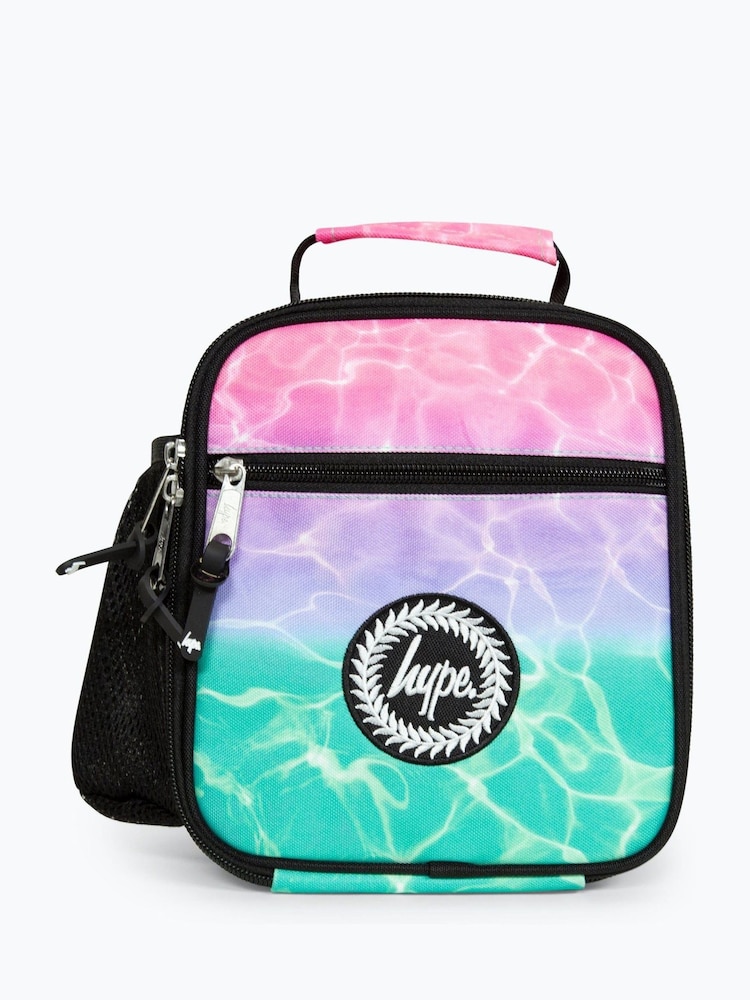 Hype. Unisex Pink Multi Pastel Pool Lunch Box - Image 1 of 1