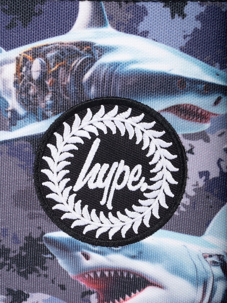 Hype. Kids Grey Mech Sharks Lunch Box - Bild 5 von 5