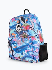 Hype. Kids Blue Sea Life Iconic Backpack - Image 2 of 5