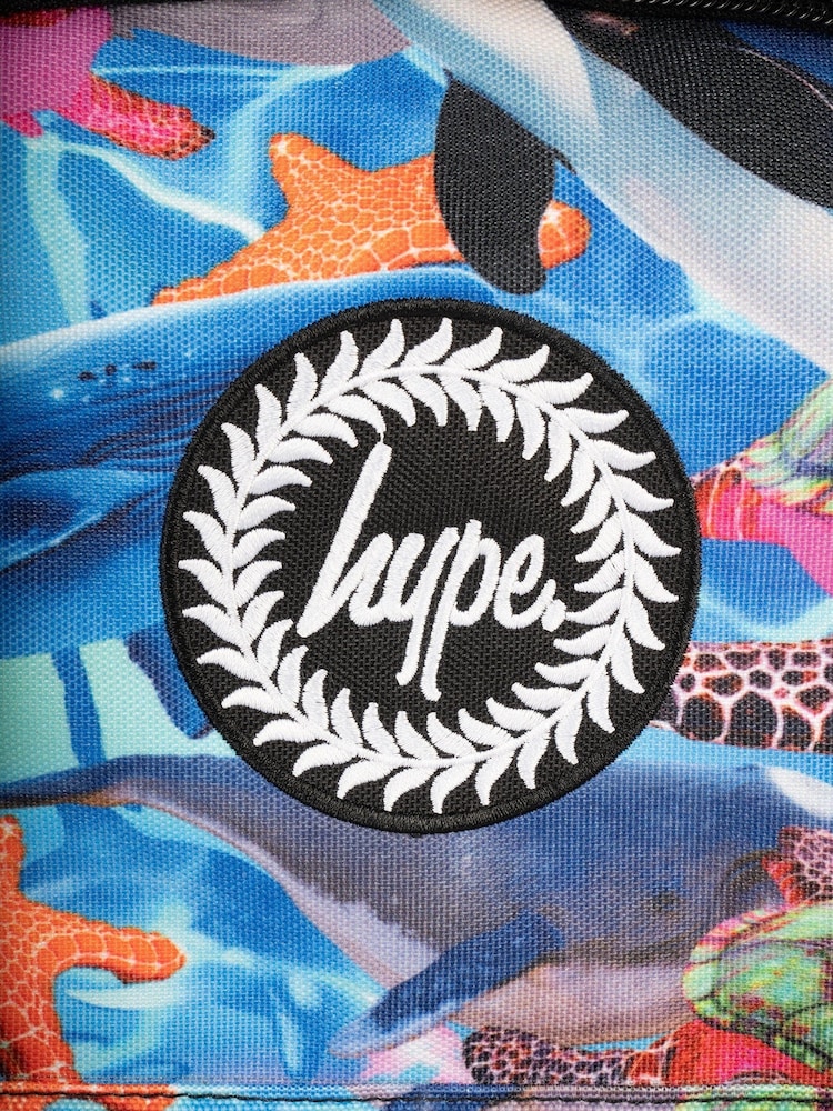 Hype. Kids Blue Sea Life Iconic Backpack - Image 5 of 5