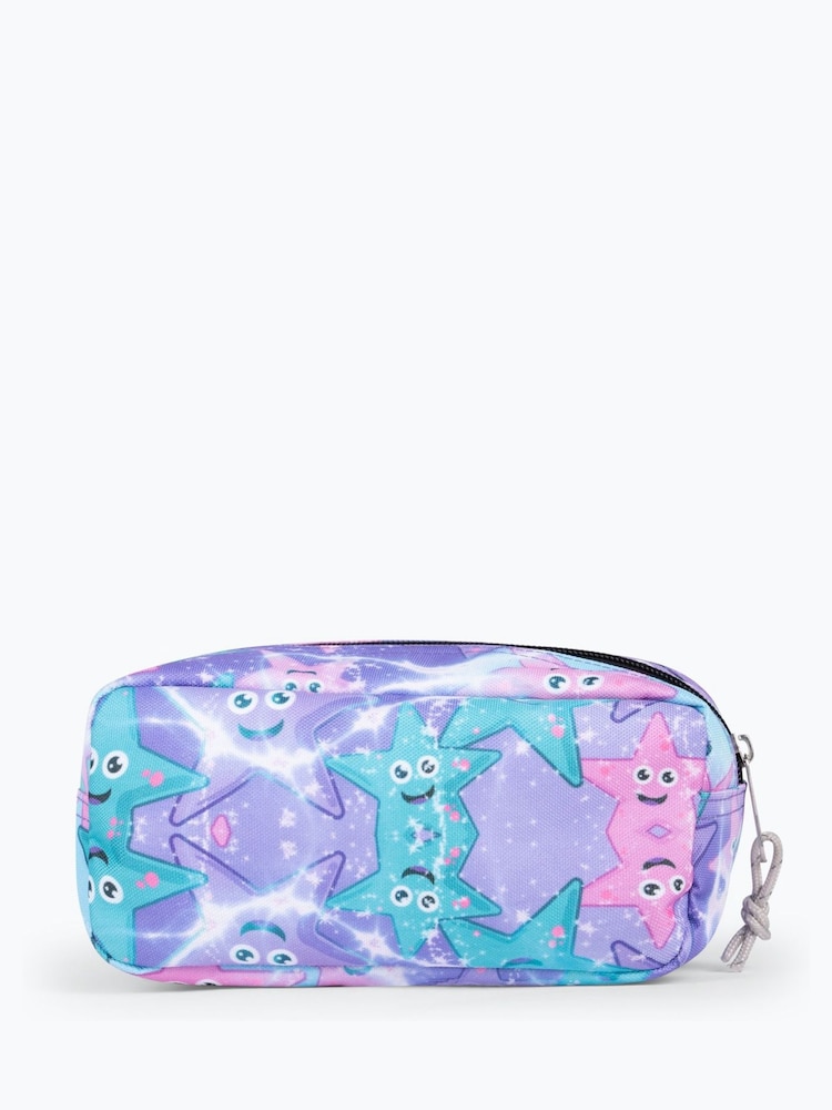 Hype. Kids Purple Starfish Maxi Pencil Case - Image 2 of 3