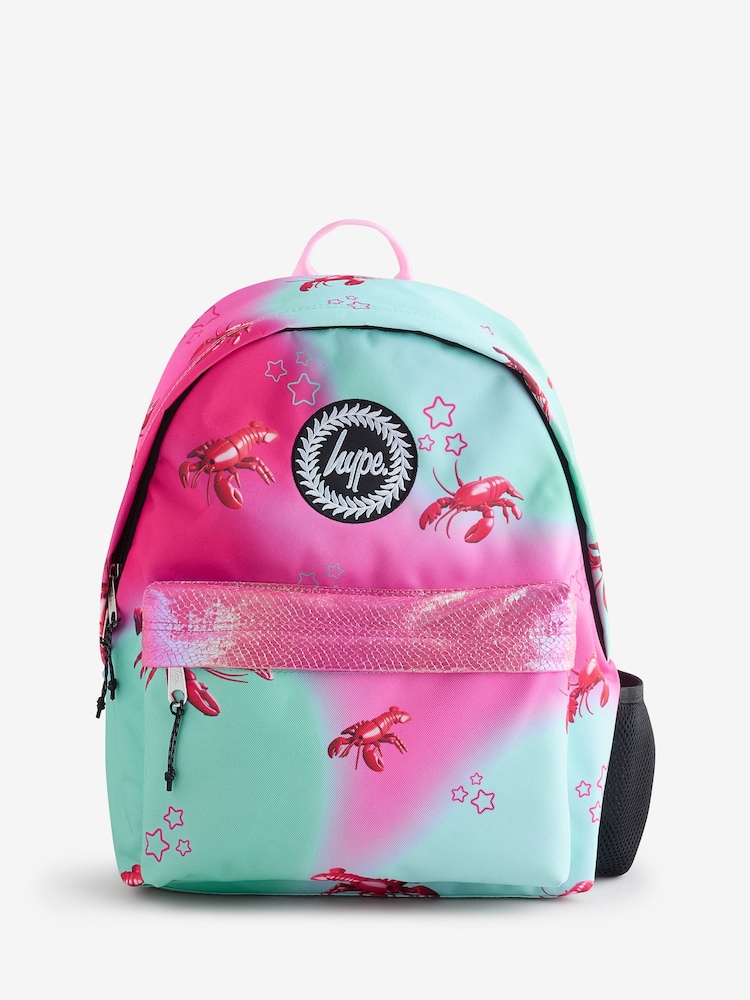 Hype. Kids Pink Disco Lobster Iconic Backpack - Bild 1 von 5