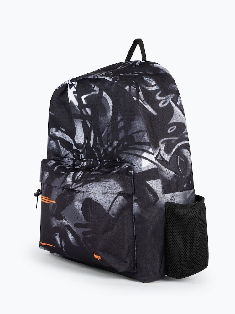 Hype. Kids Graffiti Iconic Black Backpack - Imagen 2 de 5