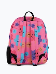 Hype. Unisex Pink Happy Flowers Backpack - Imagen 3 de 5