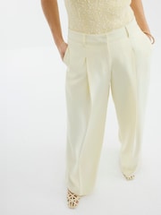 River Island Yellow Wide Leg Trousers - Image 2 of 5