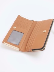 River Island Brown Raffia Foldout Purse - Image 5 of 5
