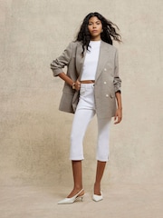 River Island White Skinny Capri Jeans - Image 1 of 4