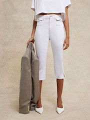 River Island White Skinny Capri Jeans - Image 2 of 4