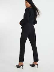 River Island Black Petite Ankle Grazer Slim Fit Trousers - Image 3 of 4