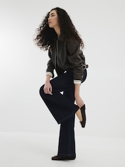 River Island Blue Palazzo Wide Leg Jeans - Image 2 of 4