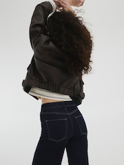 River Island Blue Palazzo Wide Leg Jeans - Image 4 of 4