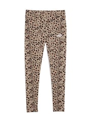 Puma Leopard Womens Essential Animal Print Leggings - Image 4 of 5
