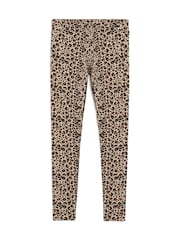 Puma Leopard Womens Essential Animal Print Leggings - Image 5 of 5