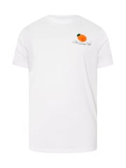 BadRhino Big & Tall White Print 100% Cotton T-Shirt - Image 4 of 5
