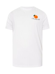 BadRhino Big & Tall White Print 100% Cotton T-Shirt - Image 6 of 7