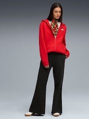 Puma Black Womens Her Comfort High Waisted Straight Joggers - Image 3 of 5