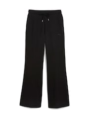 Puma Black Womens Her Comfort High Waisted Straight Joggers - Image 4 of 5