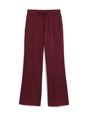 Puma Red Womens Her Comfort High Waisted Straight Joggers - Image 4 of 5