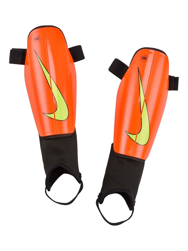 Nike Orange Charge Football Shin Guards - Image 1 of 1 Nike Orange Charge Football Shin Guards - Image 1 of 1