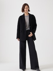 Hush Black Pure Wool Double Faced Blazer - Image 2 of 6