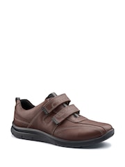 Hotter Brown Regular Fit Energise Touch-Fastening Shoes - Image 2 of 4