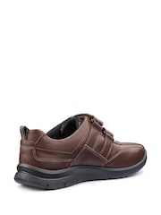 Hotter Brown Regular Fit Energise Touch-Fastening Shoes - Image 3 of 4