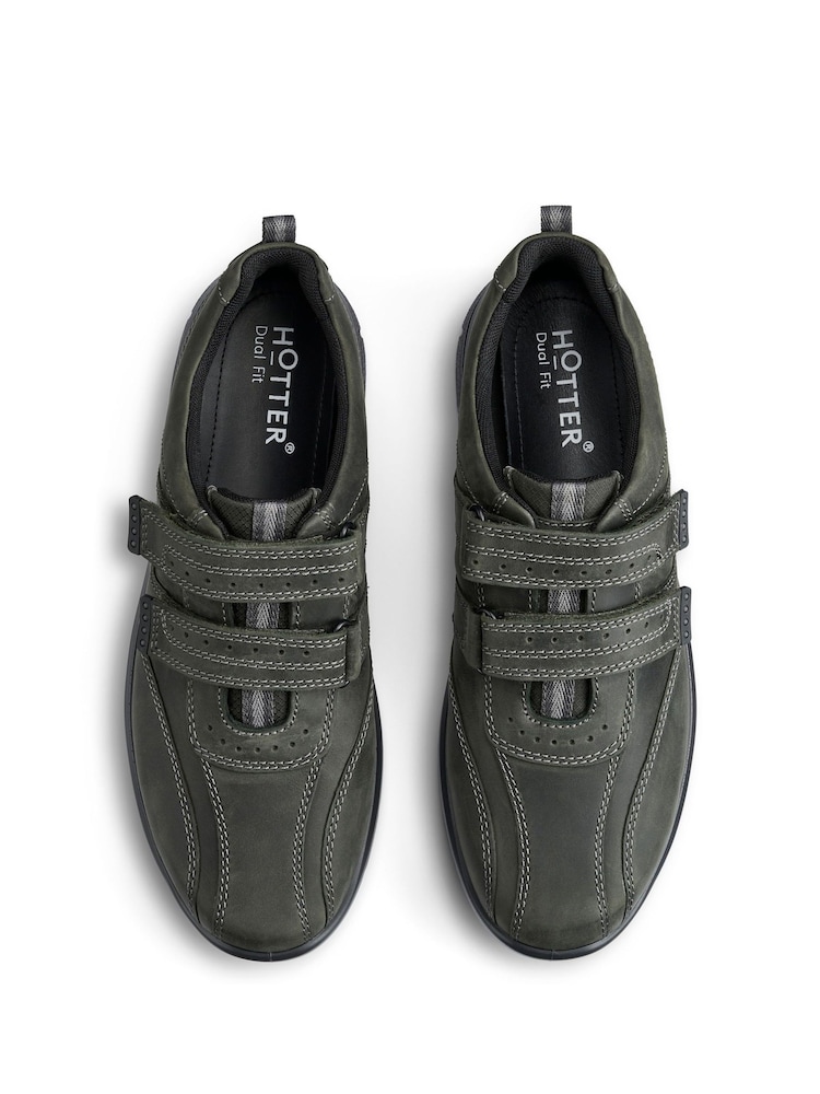 Hotter Green Regular Fit Energise Touch-Fastening Shoes - Image 4 of 4
