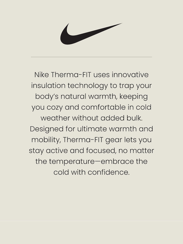 Nike Black Academy Therma-FIT Football Gloves - Image 3 of 3 Nike Black Academy Therma-FIT Football Gloves - Image 3 of 3