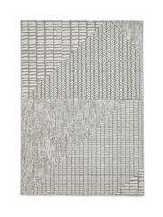 Catherine Lansfield Green Larsson Modern Abstract Rug - Image 2 of 6