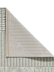 Catherine Lansfield Green Larsson Modern Abstract Rug - Image 3 of 6