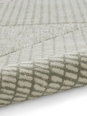 Catherine Lansfield Green Larsson Modern Abstract Rug - Image 6 of 6