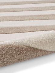 Catherine Lansfield Natural Cove Stripe Modern Linear Rug - Image 6 of 6