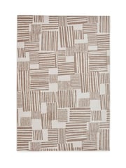 Catherine Lansfield Natural Blocks Modern Abstract Rug - Image 2 of 6